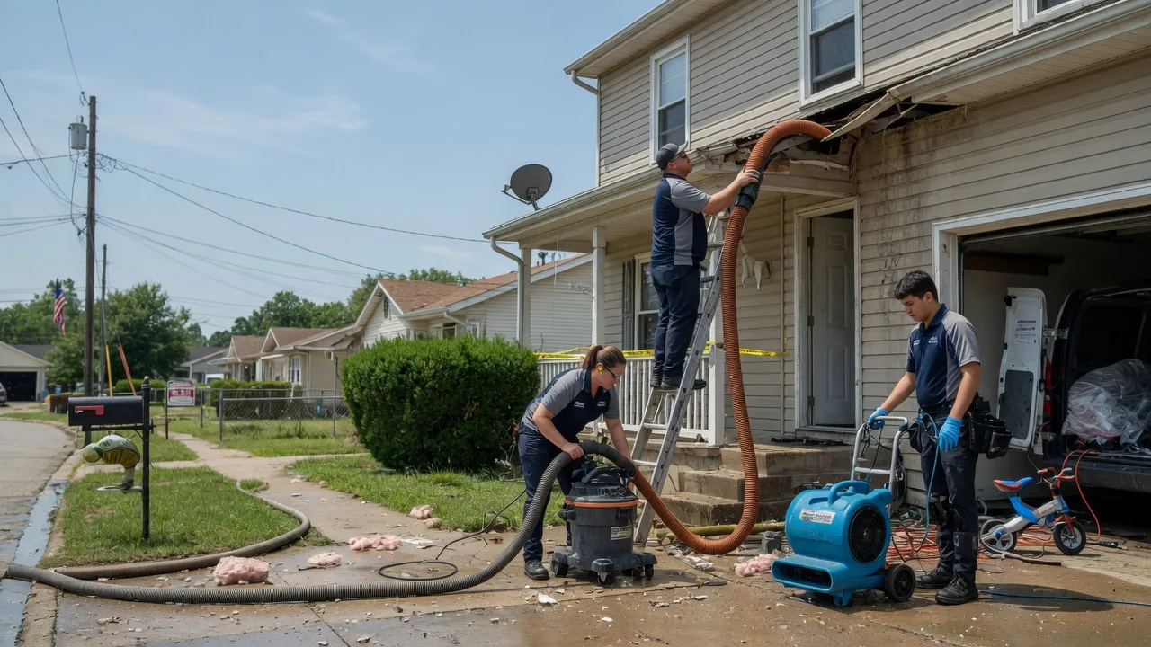 Water Damage Restoration in Calhoun City, MS near me